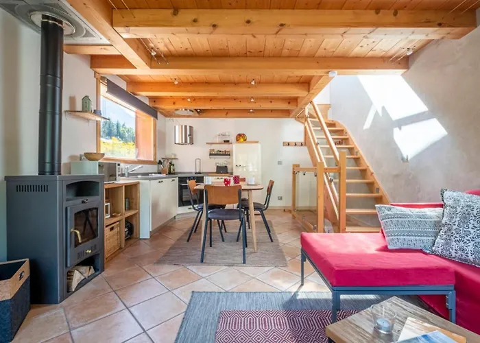 Superb Chalet With Balcony In